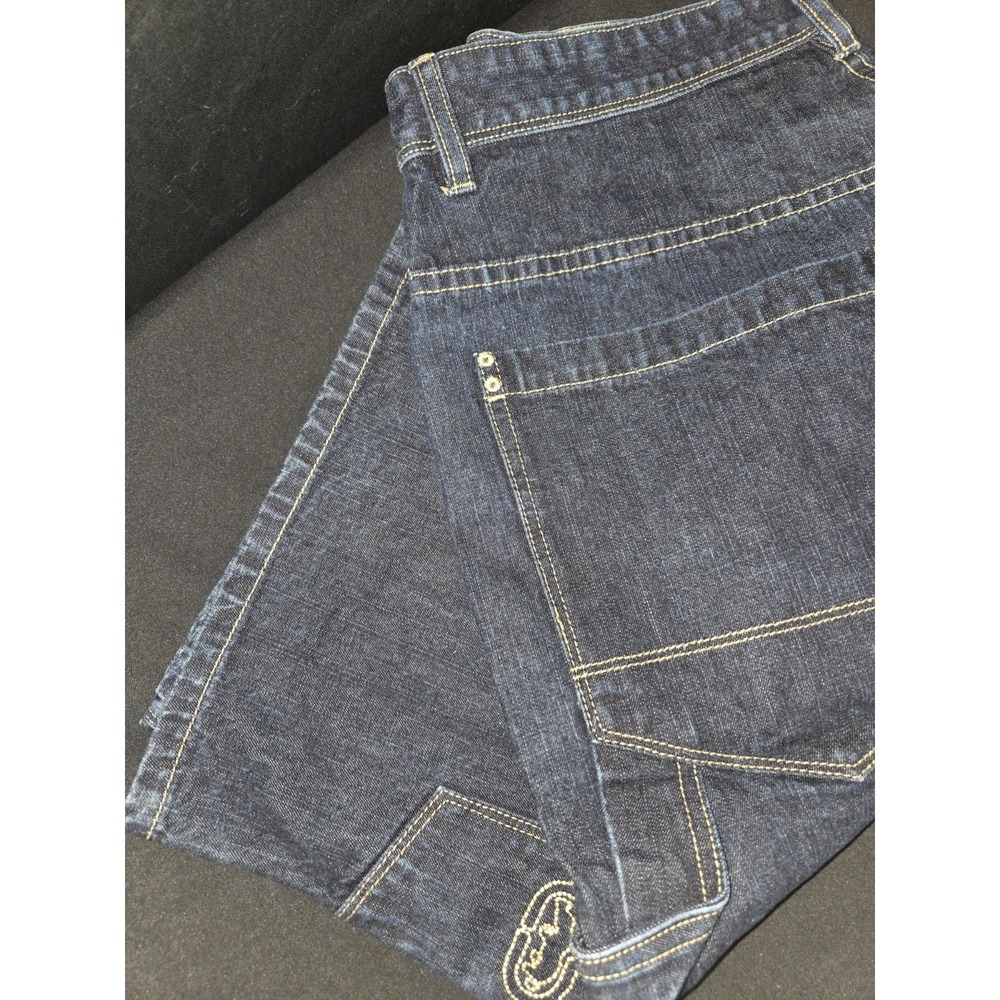 ECKO UNLTD Foundry Carpenter Turnpike Jean Shorts dark‎ Wash Sz 32 VINTAGE Y2K